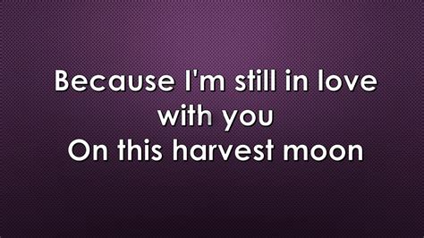 harvest moon lyrics